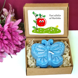 JABLÍČKO - motýl pro učitelku ve školce