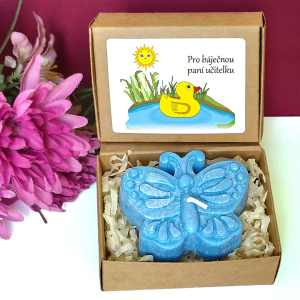 KACHNIČKA - motýl pro učitelku ve školce