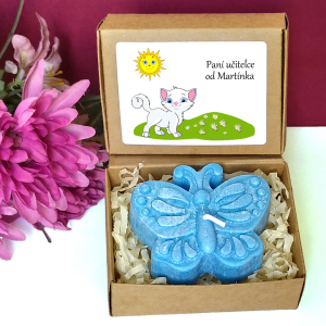 KOČIČKA II - motýl pro učitelku ve školce