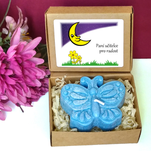 MĚSÍČEK - motýl pro učitelku ve školce