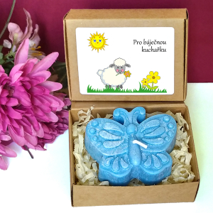 OVEČKA - motýl pro učitelku ve školce