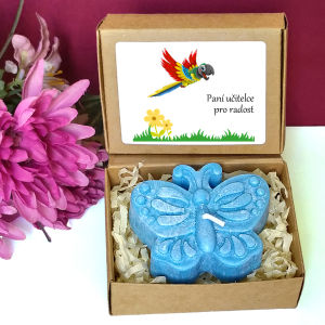 PAPOUŠEK I - motýl pro učitelku ve školce