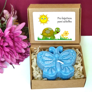 ŽELVA - motýl pro učitelku ve školce