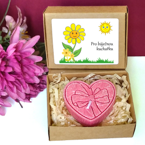 KYTIČKA ŽLUTÁ - srdíčko pro učitelku ve školce