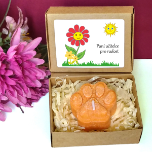 KYTIČKA ČERVENÁ - tlapka pro učitelku ve školce