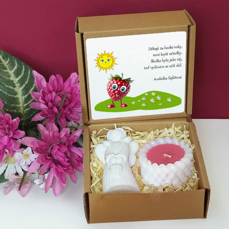 MALINA - andělský set nejen pro paní učitelku