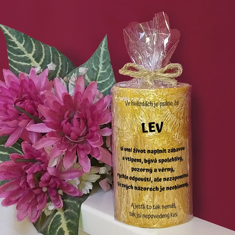LEV - palmová svíčka