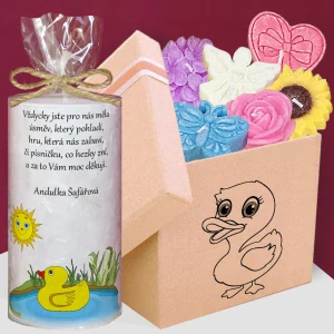 KACHNIČKA, KACHŇÁTKO - dárky pro učitelku ze školky