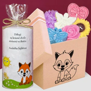 LIŠKA - dárky pro učitelku ze školky