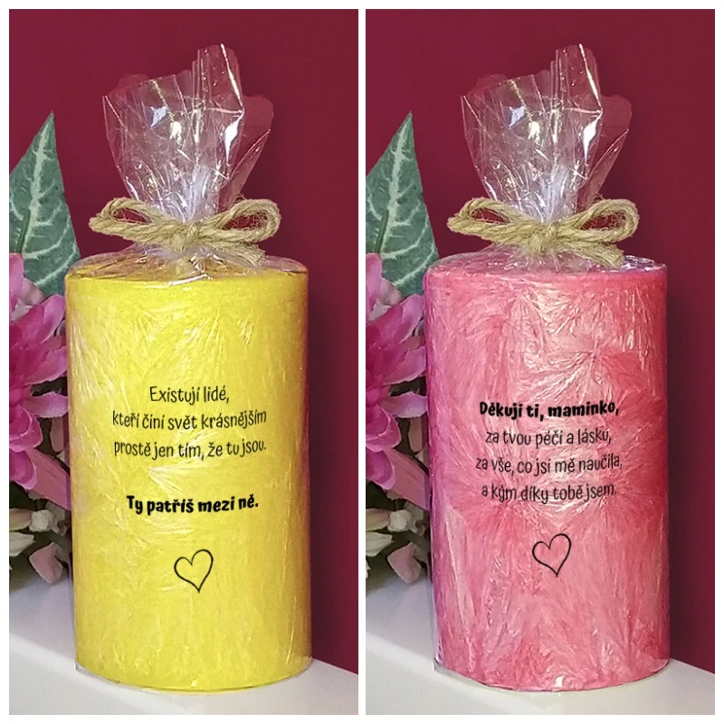 PRO MAMINKU - palmová svíčka