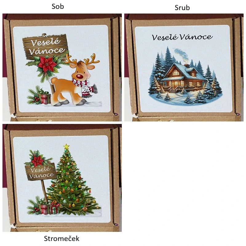 Vánoční dárková sada - červená