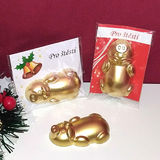 Zlaté prasátko PRO ŠTĚSTÍ