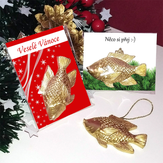 Zlatý kapřík se šňůrkou nebo magnetkou
