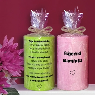 PRO MAMINKU - palmová svíčka