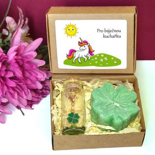 JEDNOROŽEC - čtyřlístky pro štěstí