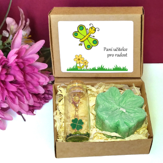 MOTÝLEK ZELENÝ - čtyřlístky pro štěstí