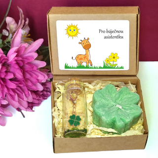 ŽIRAFA I - čtyřlístky pro štěstí